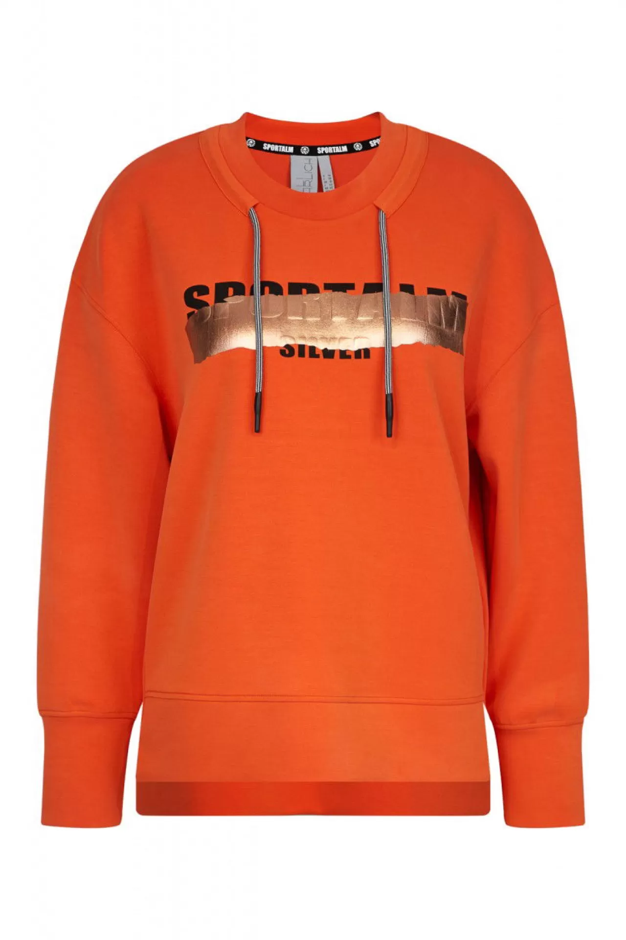 Rundhals-Sweater Mit Metallic-Print^Sportalm Store